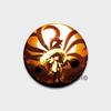 58MM 58mm Anime Figur Pins Cosplay Tegneserie Blikkmerker Manga Perifer mote Smykker Tilbehør Vifter Gaver Klesveske Dekor