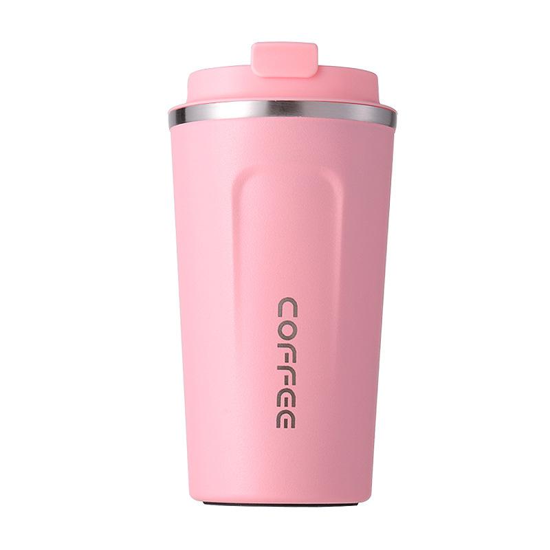 3rd Gen Stainless Steel & Silicone Insulated Coffee Cup - Portable, Stylish Business Gift with Logo Printing