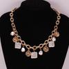 Fashionable Necklace Geometric Pendant Necklace Stylish Irregular Necklace Alloy Texture Suitable for Fashion Lover