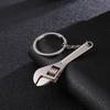 2 Stück Mini-Schraubenschlüssel Werkzeug Anhänger Schlüsselanhänger Multitool Schlüsselhalter Organizer Metallschraubenschlüssel Schlüsselring Mini-Taschenwerkzeug Orna