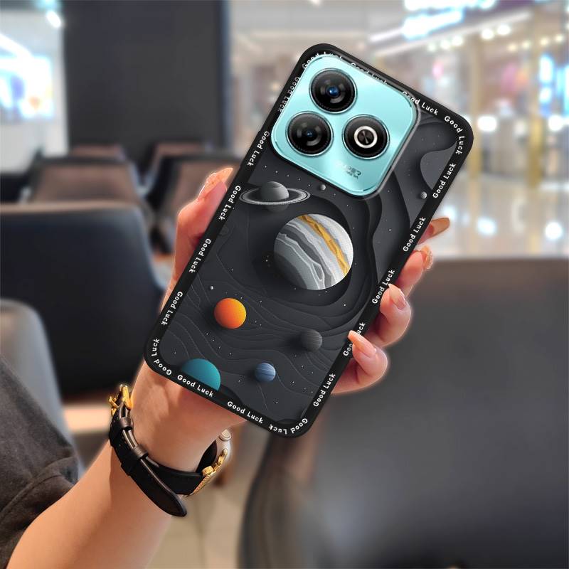 

Грязеотталкивающий защитный чехол для телефона ZTE Blade A75 4G/Z2359 задняя крышка полный охват мягкий чехол ударопрочный милый мультяшный ZTE Blade A75 4G/Z2359