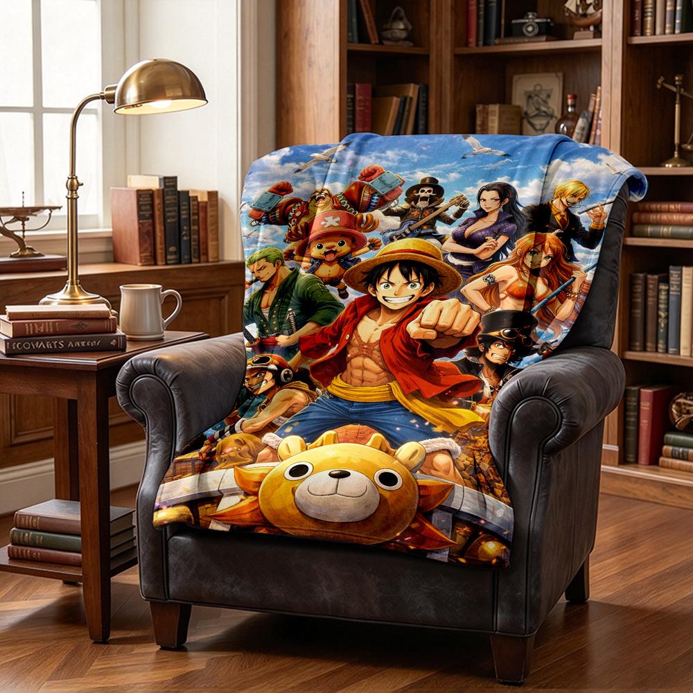 One PieceSoft Throw Blanket Flannel Blanket Warm Sofa Bed Camping Home Decor Unique Christmas Gift C3133