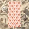 A Microfibre Beach Towel Featuring an Adorable Cartoon Crab Design, Perfect for Summer Enjoyment. It'S Fashionable, Absorbent