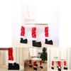 Elegant Christmas Chair Foot Covers Soft Nonwoven Fabric Ideal For Holiday Displays
