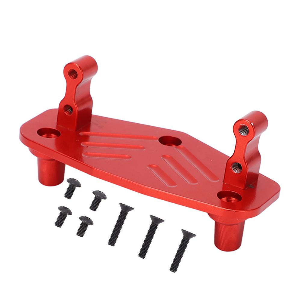 Aluminum Alloy Steering Servo Mount Bracket Base for 1 8 Losi LMT Truck Modification PartsRed