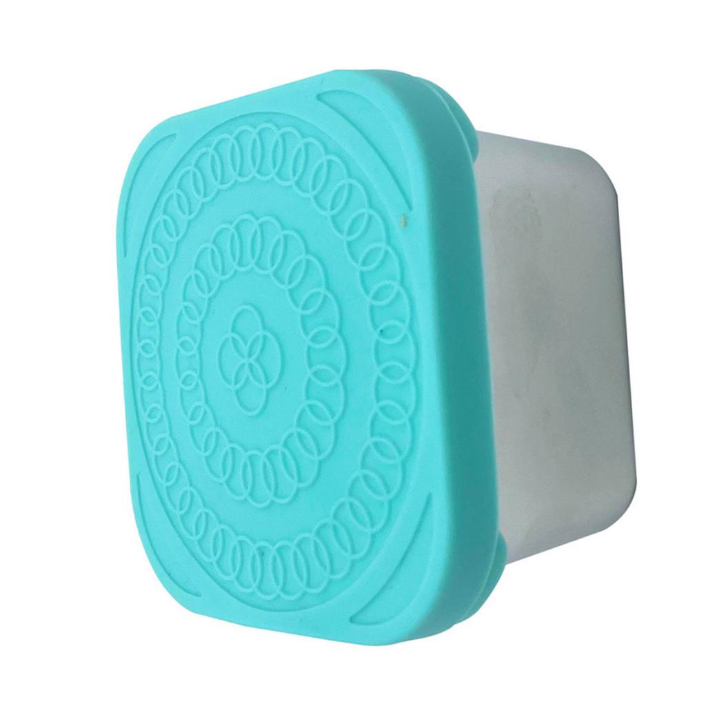 304 Nerezový Crisper Obědový Box pro Děti Silikonové Víko Uzavíratelné Nádoby na Svačinu Box Přenosný Čtvercový Pohárek na Omáčku