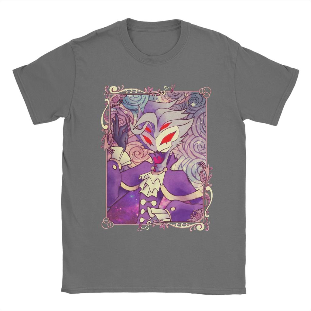 Helluvas Bosses Anime Stolas T Shirts Mens Cotton Novelty TShirts Crew Neck  Tee Shirt Short Sleeve Clothing Birthday Present