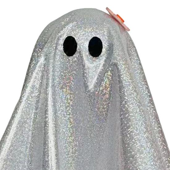 Ghost Wearing Cloak Ornament Halloween Haunted House Parties Themed Statue Multi-Functional Holiday Decor