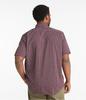LL Bean Kennebunk Sport Traditional Short US Size Light 1000223091 Men's Wrinkle-Free Shirt, Fit, Sleeve, Check, Fit, Regular, L, Gold, Yellow,