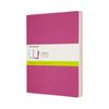 Moleskine Notebook Cahier Journal Set of Kinetic Pink CH023D17 3, Plain, X-Large Size,