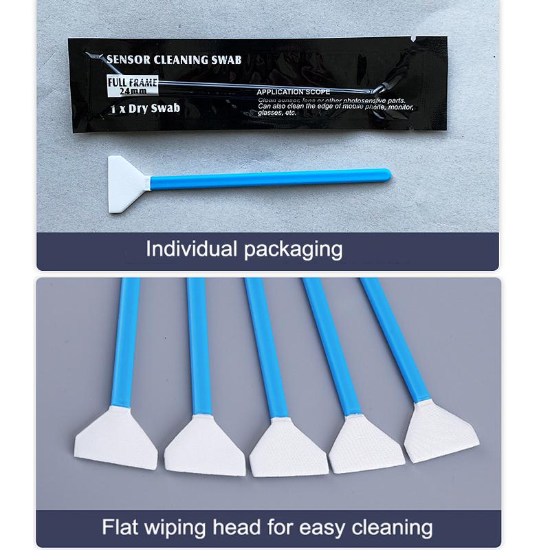 11Pcs Wet Cleaner Swab Dry Cleaner Swab for Nikon Sony Canon DSLR SLR CCD CMOS Digital Camera Lens Cleaning Tool