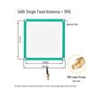 UHF RFID Passive Reader Writer with Long-Distance Ceramic Antenna for Card Reading