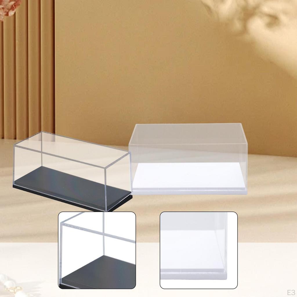 Acrylic Display Case Stand Toy Car Storage Organizer for 1:43 Scale