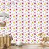 Wallpaper Flowers White and Powder Pink for the Living Room and Bedroom 50x1000