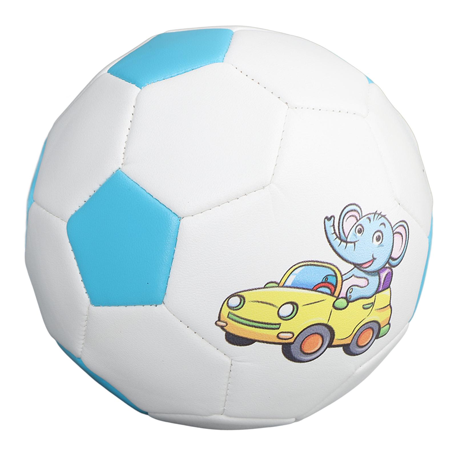 Baby Elephant Pattern Size 2 Soccer Ball Inflatable Children PVC Rubber Liner Soccer Ball Toys