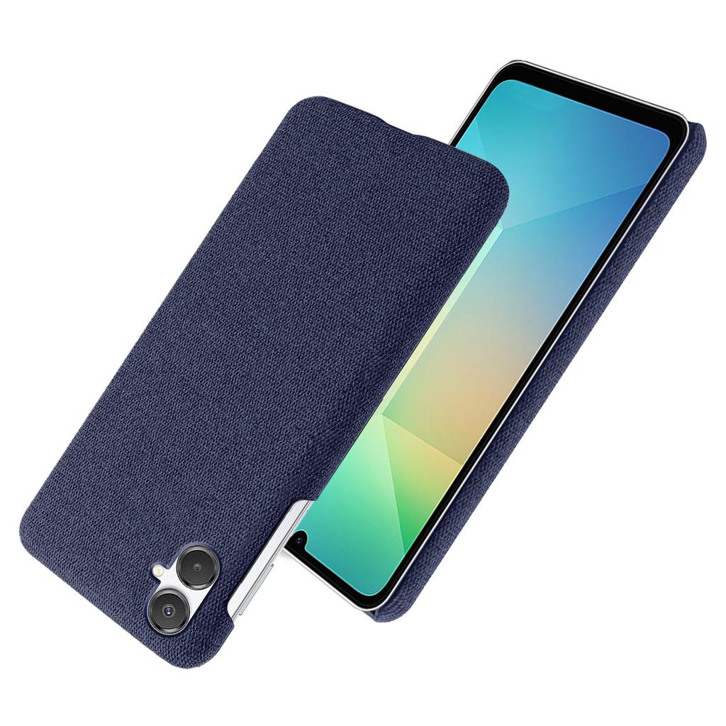 For Samsung Galaxy A07 4G Phone Case Cloth Texture Anti-Scratch Protective PC Back Cover