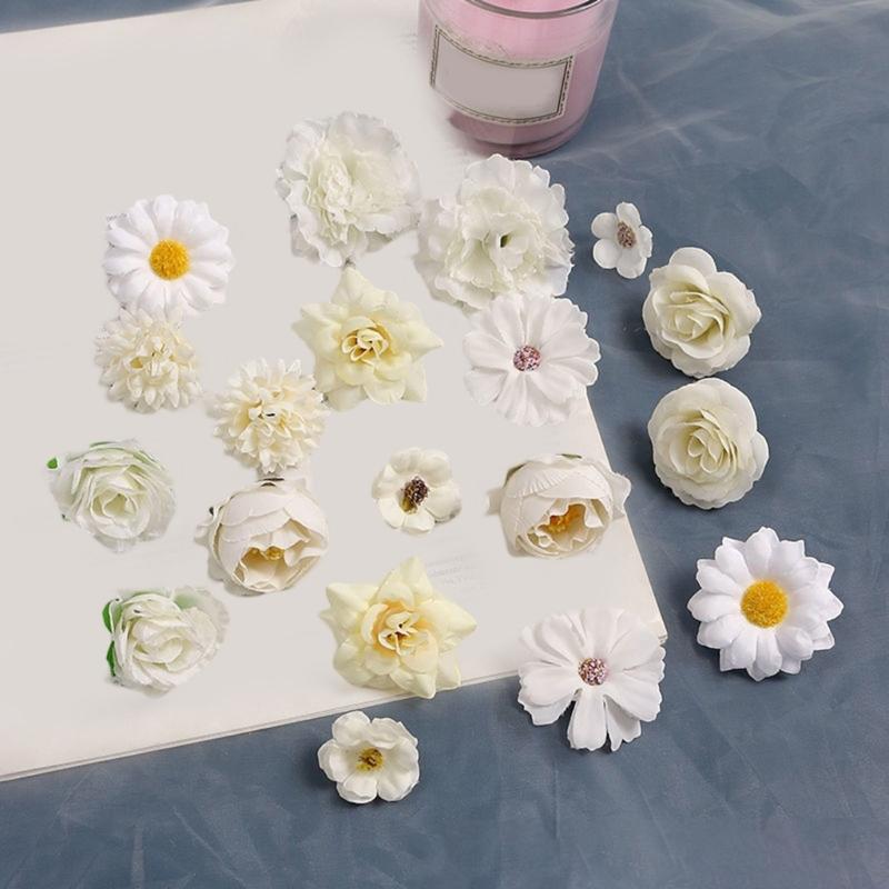 Exquisite Decorative Flower Artificial Flower for Wedding Bridesmaids and Groomsmen Artificial Blossom and Leaf