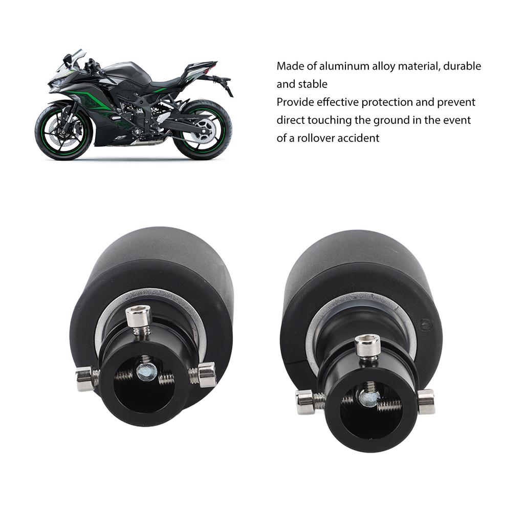 2PCS Motorcycle Frame Slider Aluminium Alloy Black Frame Crash Pad for ZX25R ZX4R 2022 Onwards
