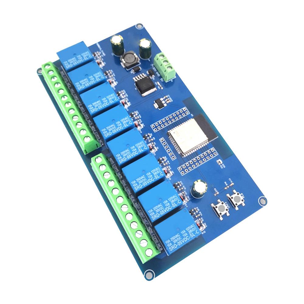8 Channel WiFi Relay Module 12V Things Smart Home Remote Control Switch Phone APP ESP32-32E WiFi/BLE Wireless WIFI Module