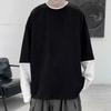 Men T-shirt Fake Two Pieces Long Sleeves O Neck Contrast Color Sweatshirt Warm Casual Plus Size Soft Hip Hop Men Top for School
