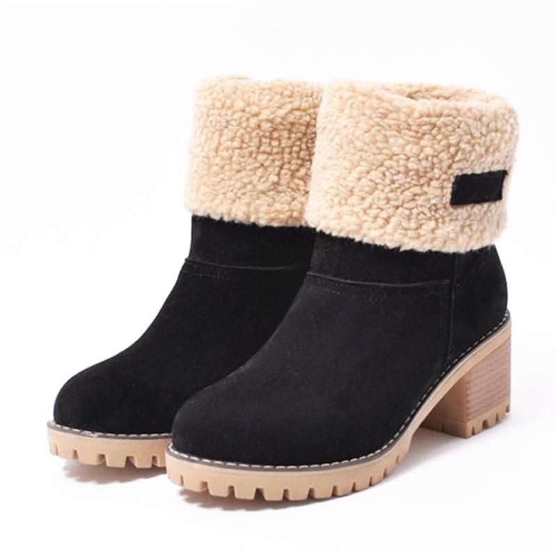 Women Warm Boots Snow Boots Plus-size Shoes Women Boots Snow Boots