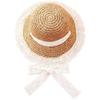 Children's Hat Girls Summer Straw Hat Girls Summer Female Treasure Sun Protection Bucket Hat Baby Beach Sun Hat