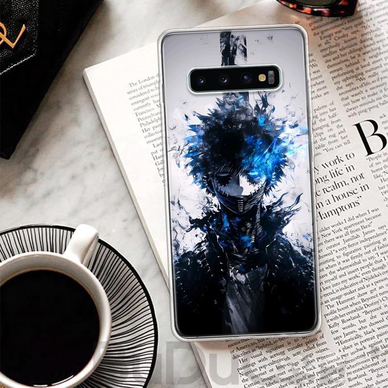 Dabi MHA My Hero A-Academy Kryt Pro Samsung Galaxy S8 S9 Plus S10 Lite Note 8 9 10 Pro 20 Ultra S7 Edge M11 M21 M32 M51 Potisk C