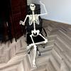 Halloween Skull Decoration Ealistic Human Skeleton Full-Body Movable Joints For Outside Garden Decorative Party Supplies