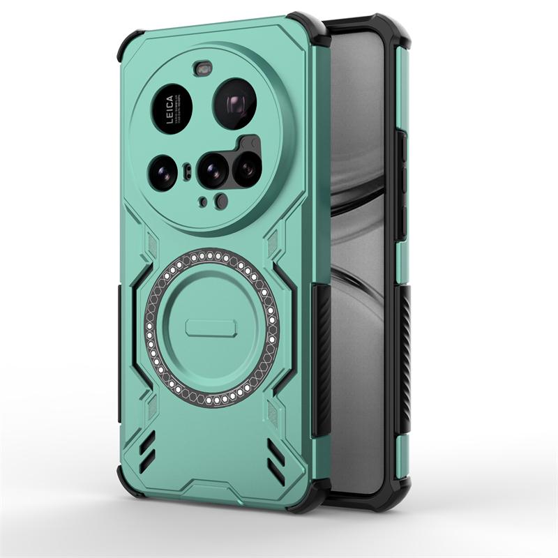 For Xiaomi 15 Ultra Case For Xiaomi 15 Ultra Anti-knock Magnetic Adsorption Wireless Charge Back Cover For Xiaomi 15 Ultra Case