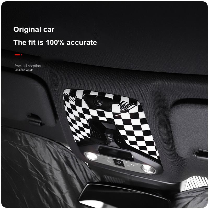 For Mini Cooper J01 J05 F65 F66 U25 2024 2025 For Electric Car Reading Light Frame Cover Stickers Decor Car Interior Accessories