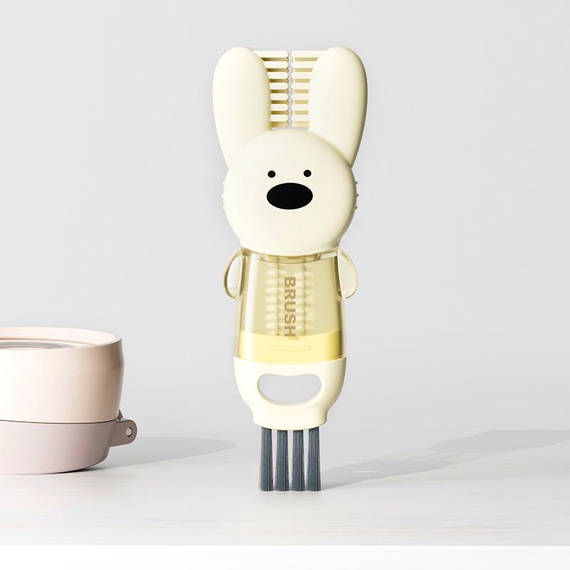 Bunny Multi-functional Crevice Cleaning Brush for Cups and Bottles