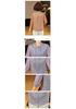 Elegant Chinese-Style Summer T-shirt for Young Mothers and Elderly Women