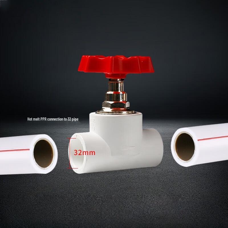 Qijufan PPR Hot Melt Cold & Hot Water Stop Valve