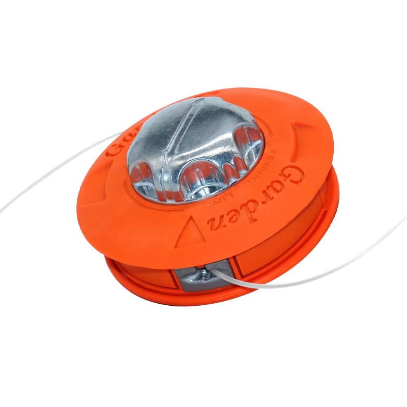 Universal Fit Automatic Grass Trimmer Head 2 Line System For Gasoline Garden Cutting Tools Easy to Install