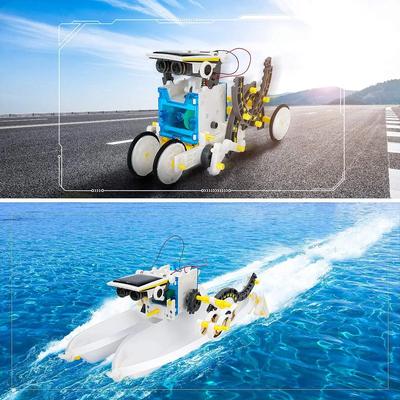 Solar Robot Toys Kits STEM Technology Science Kits Learning Astronaut Space Scientific Educational Toy for Kids Children Boys