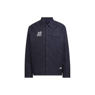 Pánská vatovaná bunda s malým logem Bunda Legendary-Ink-Blue JE6103