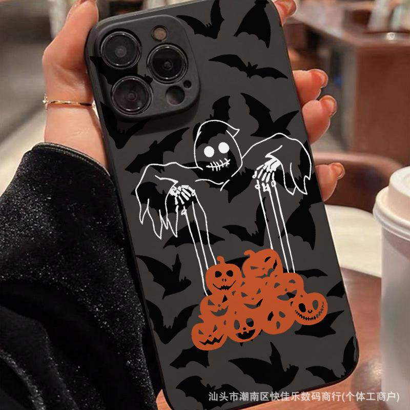 Pumpkin Halloween for Apple iPhone16 Pro mobile phone case 11/12/13/14/15promax soft case 7