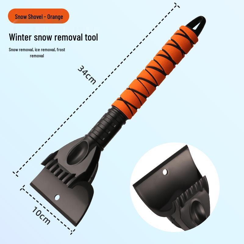 Multifunctional Car Snow Shovel & Windshield Deicer Scraper