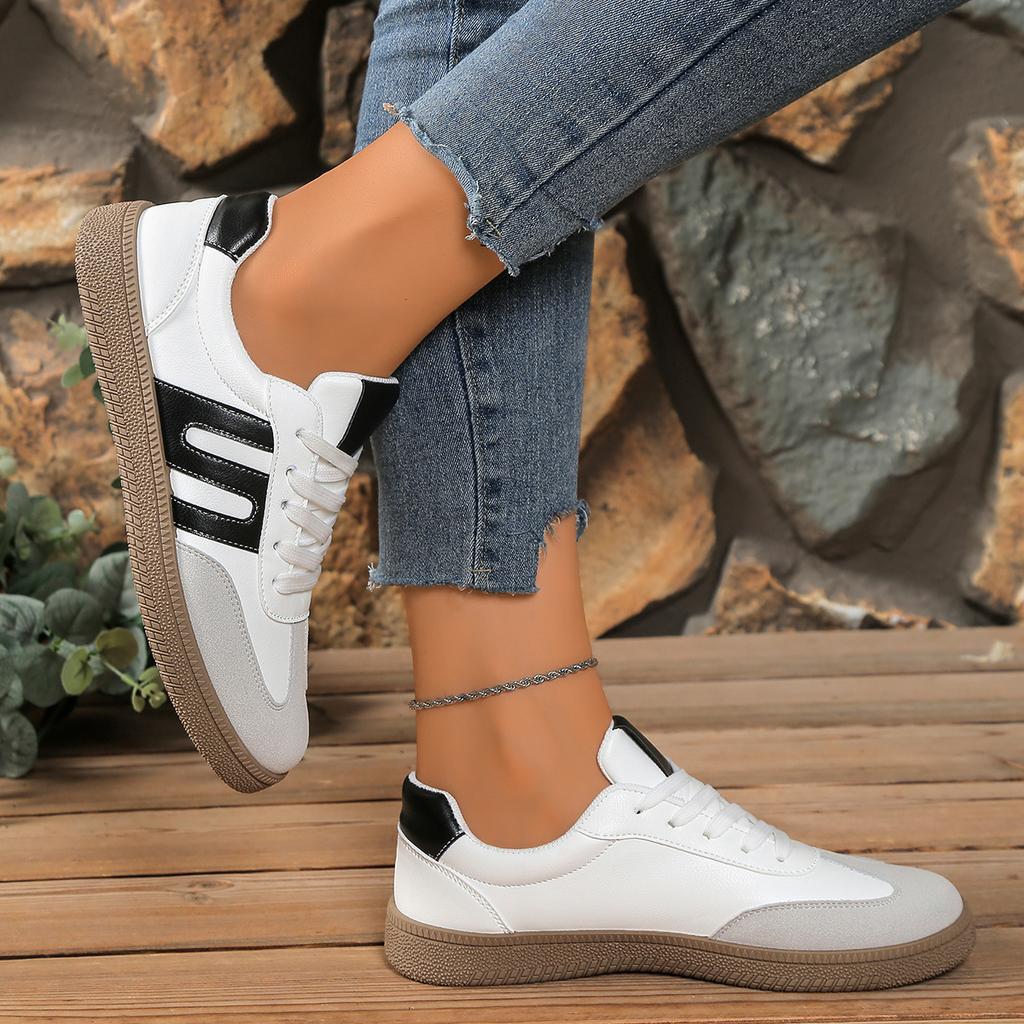 Fashion 2025 New Women Sneakers Comfortable Classical Shoes Outdoor Walking Sneakers Women Fashion Casual Flats Vulcanize Shoes Ladies