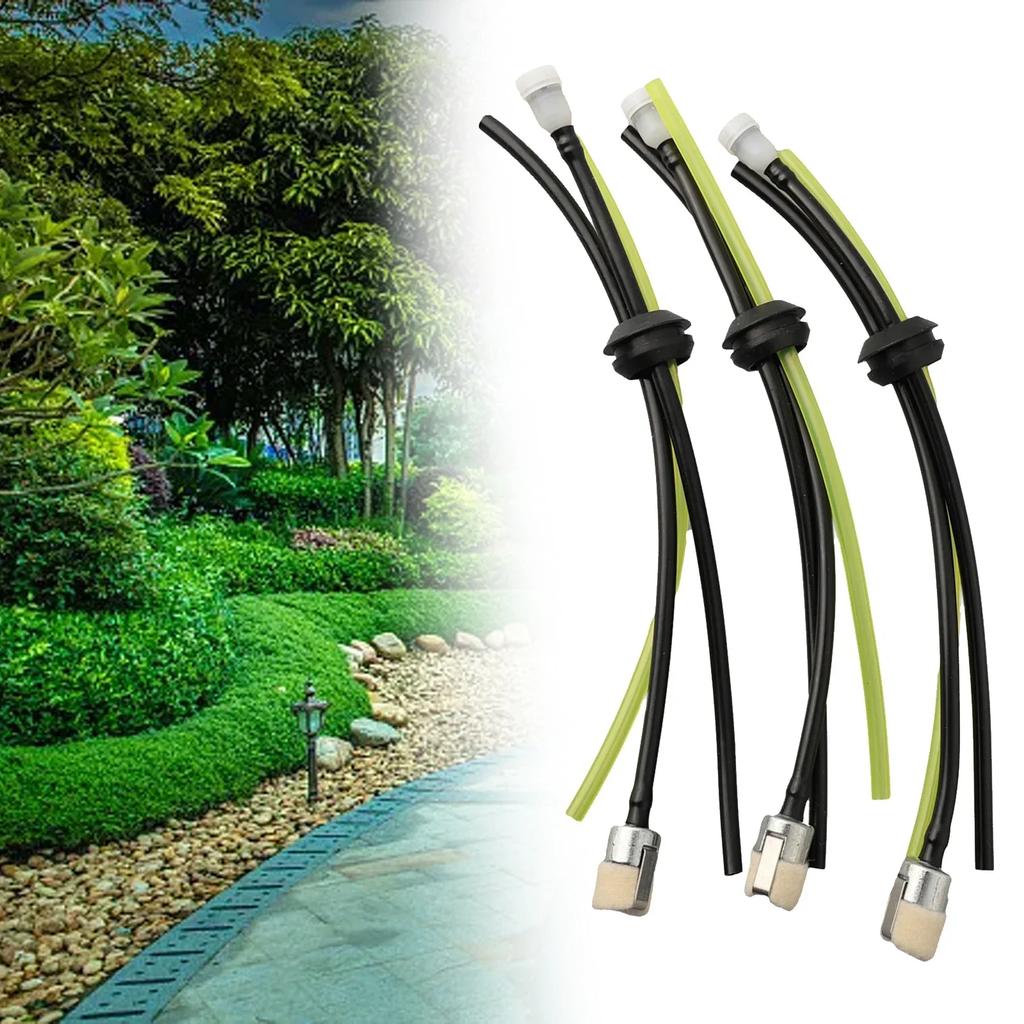 3pcs Fuel Gas Tank Grommet Vent Hose Plastic+rubber For Echo GT-200 SRM-2100 Fine-tuned Blower Replace OEM 90097 900103