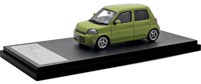 INTERALLIED Hi Story Daihatsu ESSE ECO Tiefergelegtes Custom-Modell in Blattgrün 1/43 (2006)