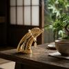 Cute Ceramic Incense Holder Handmade Incense Stick Burner Creative Tabletop Incense Base Yoga