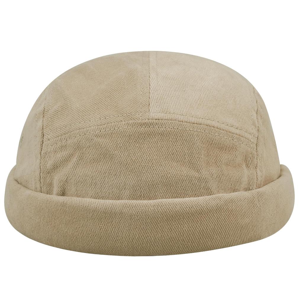 Watch Unique Fisherman Classic Roll Slimming Solid Thug Hip Hop Cap [Clape] Men's Cap, Embroidery, Cap, Cap, Brimless, Effect, Color, Cap, Cotton,