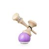 Kendama KROM POP Chrome Pop LOL Sticky Clear (Lavendel)
