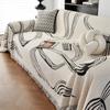 Autumn and Winter Thick Plush Ribbon Sofa Cover Cloth One-Piece Sofa Towel All-Inclusive Sofa Cover Dust Cover Full Cover Blanket