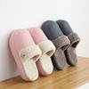 Children's Cartoon Cotton Slippers – Warm Indoor Shoes for Boys and Girls, with Heels for Autumn and Winter