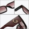New Fashion Brand Luxury Designer Sunglasses Women  Letter G Square Outdoor Vintage Shades Glasses Summer Travel Sunglasses