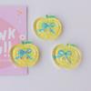 10Pcs 25mm Cute Fruit Shape Plastic Buttons for Clothing Coat Suit Jacket Scrapbooking DIY Crafts Handmade Decorations