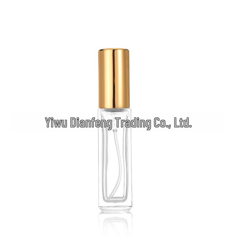 Square Glass Spray Perfume Bottles - Available in 3ml, 5ml, 10ml, 15ml, 20ml, 30ml Sizes, Empty.