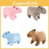 Peluche Capybara Douce et Mignonne Animal en Peluche pour Enfants et Adultes